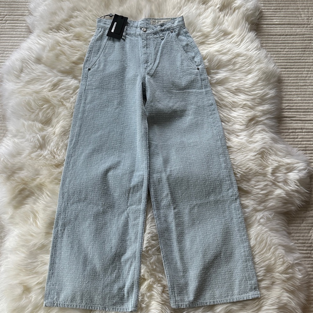Rag & Bone Soft Blue Tailored Trousers